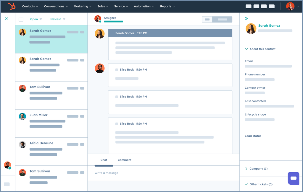 HubSpot: cheapest CRM for small businesses