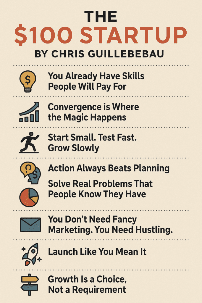 The $100 Startup by Chris Guillebeau (Book Summary)