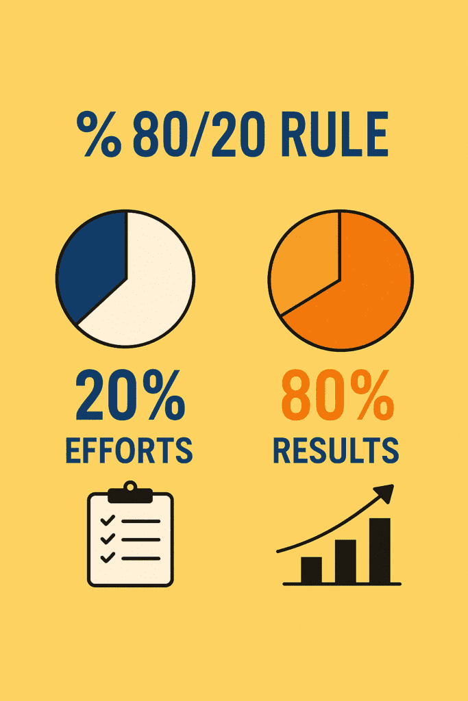 The 4-Hour Workweek by Timothy Ferriss (80/20 rule)