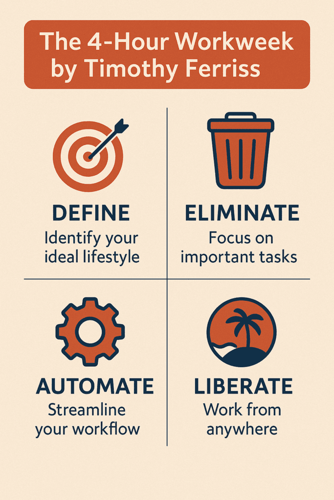 The 4-Hour Workweek by Timothy Ferriss (Summary)