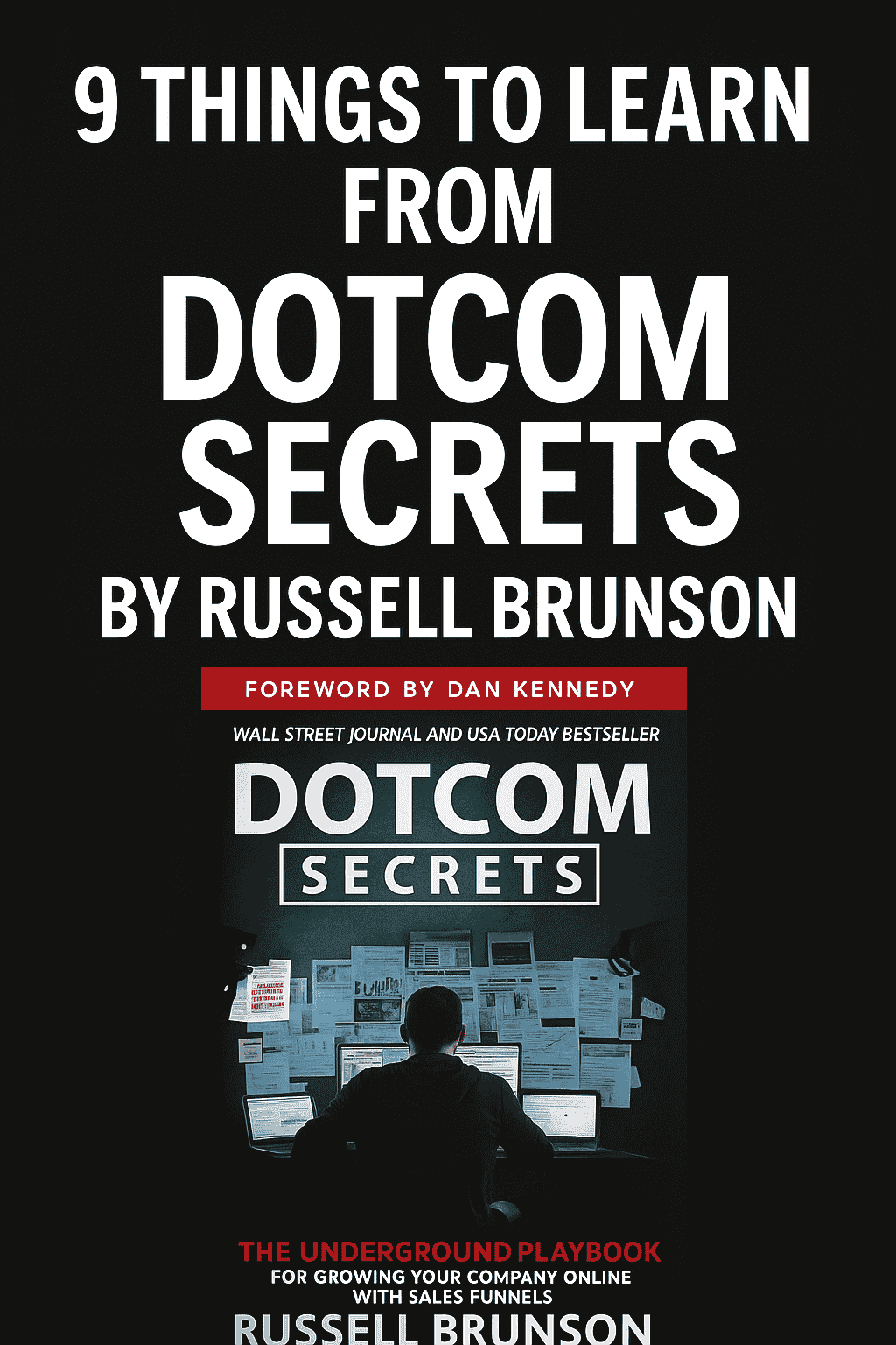 You are currently viewing Dotcom Secrets by Russell Brunson (9 Practical Lessons Plus Book Summary)