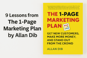 Read more about the article The 1-Page Marketing Plan by Allan Dib (9 Lessons Plus Book Summary)