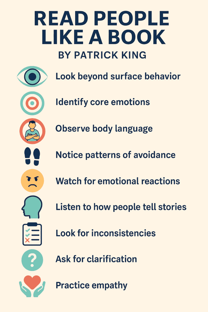 Read People Like a Book by Patrick King ( Book Summary)