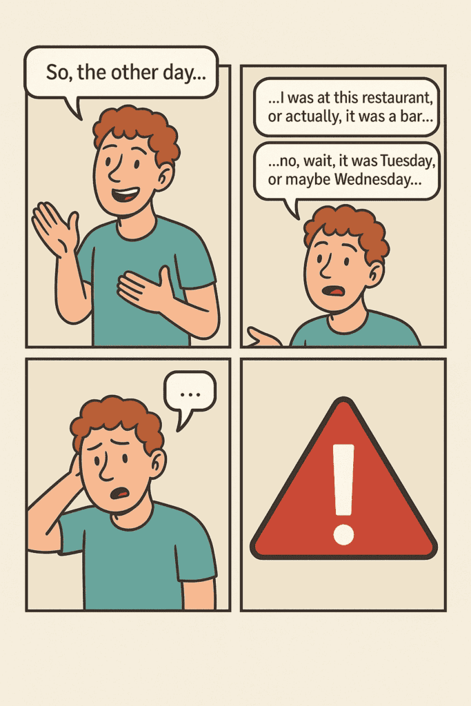 Read People Like a Book by Patrick King ( Comic-style visual showing how inconsistencies reveal lies)