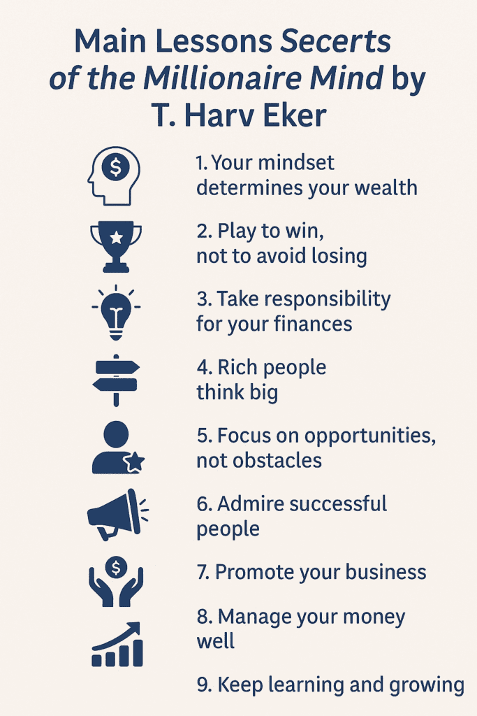Secrets of the Millionaire Mind by T. Harv Eker ( Book Summary)