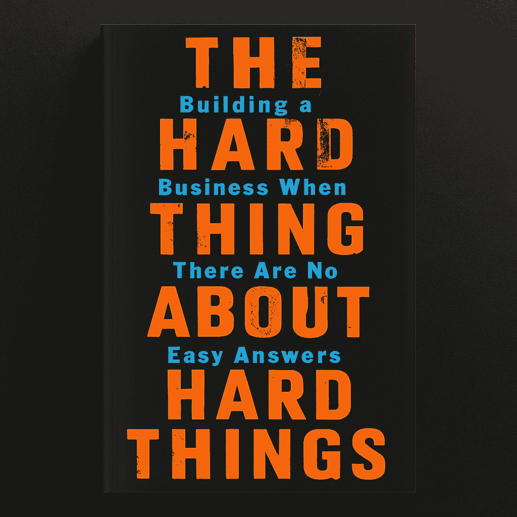 You are currently viewing The Hard Thing About Hard Things by Ben Horowitz ( 9 Lessons Plus Book Summary)