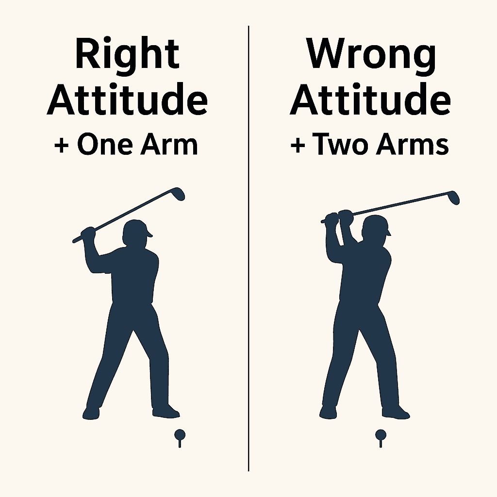 The Magic of Thinking Big by David J. Schwartz (Visual showing why attitude is more important than intelligence)