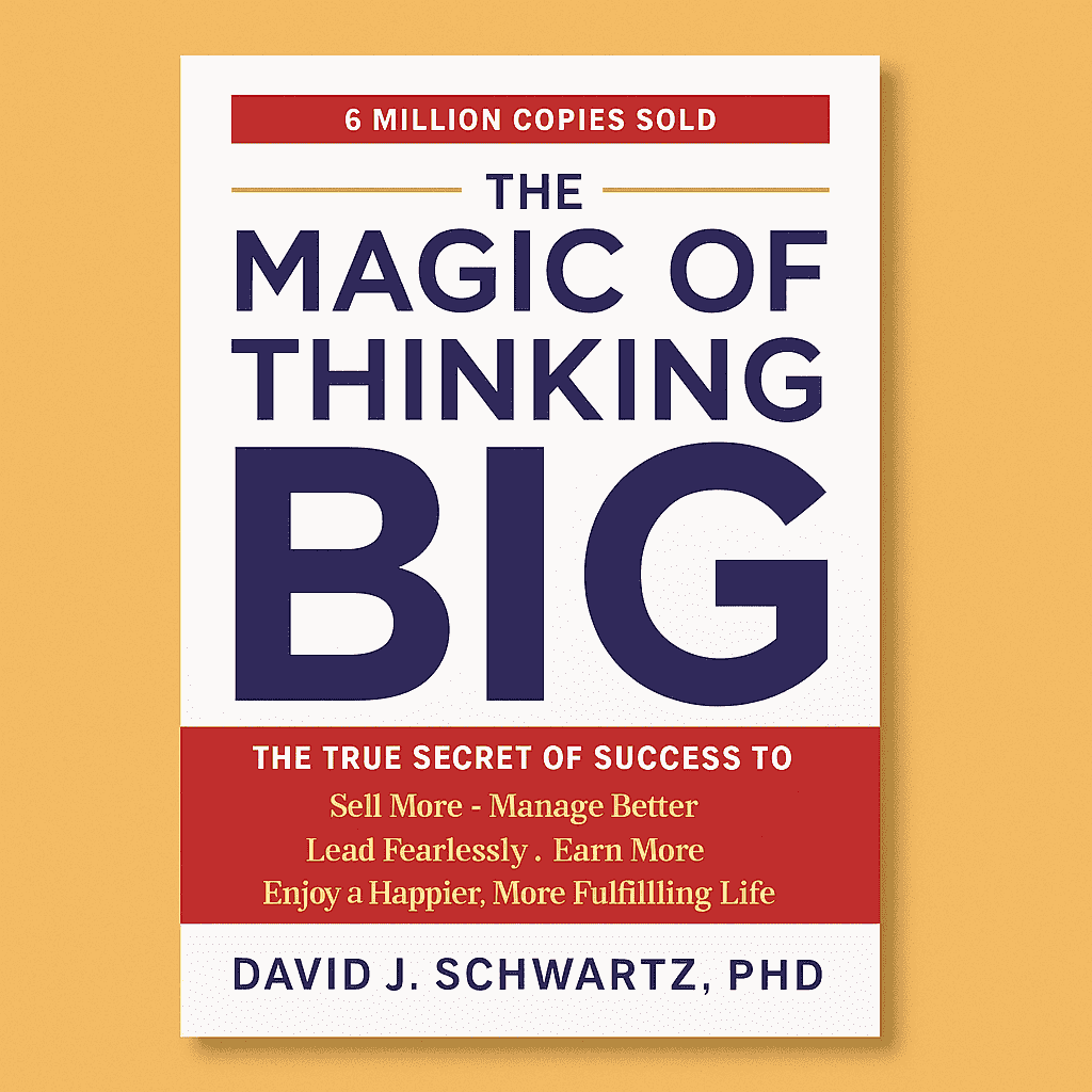 You are currently viewing The Magic of Thinking Big by David J. Schwartz (9 Lessons Plus Book Summary)