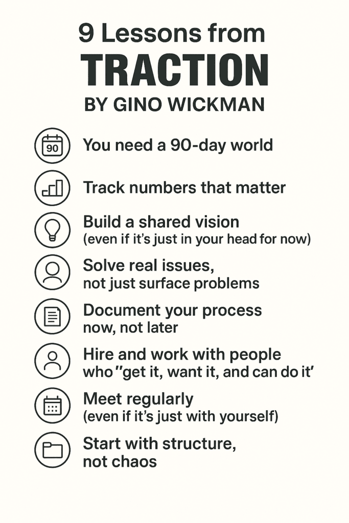 Traction by Gino Wickman ( Book Summary)