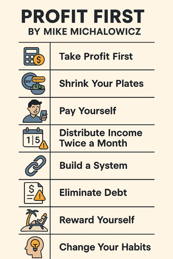 Profit First by Mike Michalowicz (Book Summary)