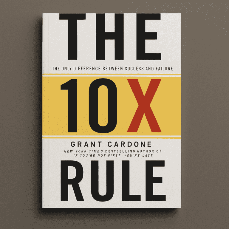 The 10X Rule by Grant Cardone ( 9 Practical Lessons Plus Book Summary)