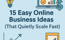 15 Easy Online Business Ideas (That Quietly Scale Fast)