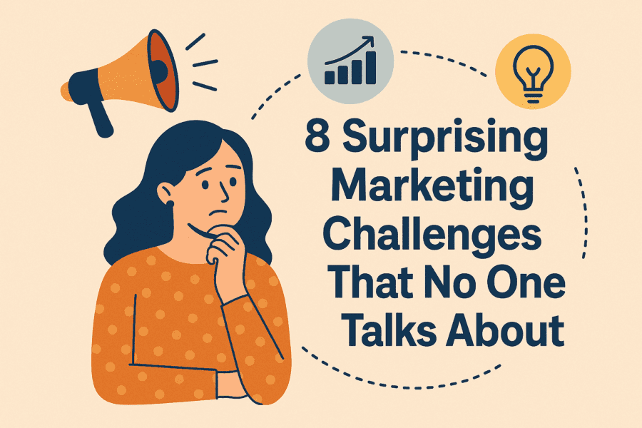 You are currently viewing 8 Surprising Marketing Challenges That No One Talks About