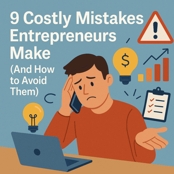 You are currently viewing 9 Costly Mistakes Entrepreneurs Make (And How to Avoid Them)