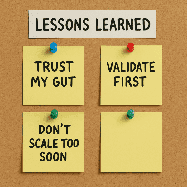 Practical lessons every entrepreneur should document and review regularly