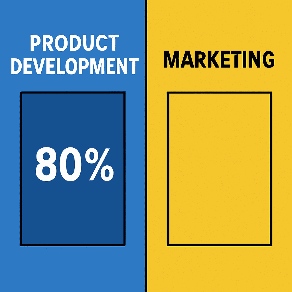 Common mistake entrepreneurs make by focusing too much on building and not marketing