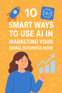 Read more about the article 10 Smart Ways to Use AI in Marketing Your Small Business Now