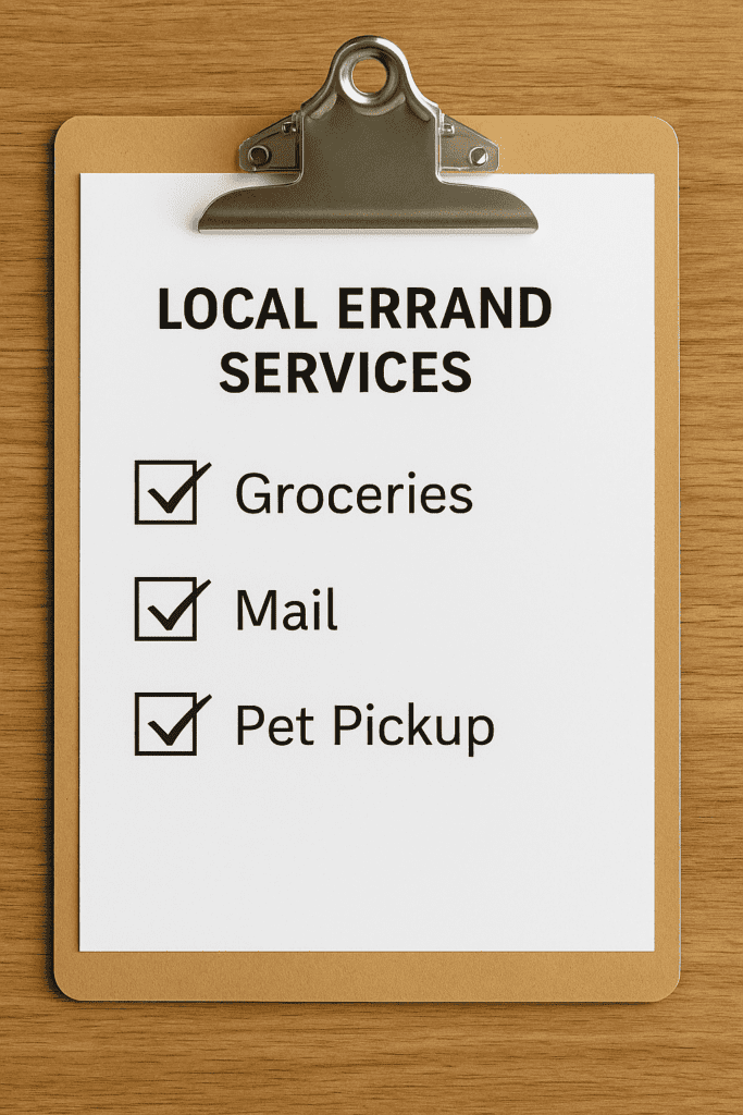 Errand running as an easy offline business ideas for beginners