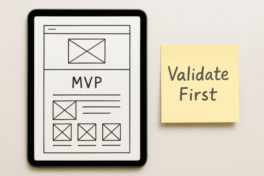 Product validation planning for launching a successful small business