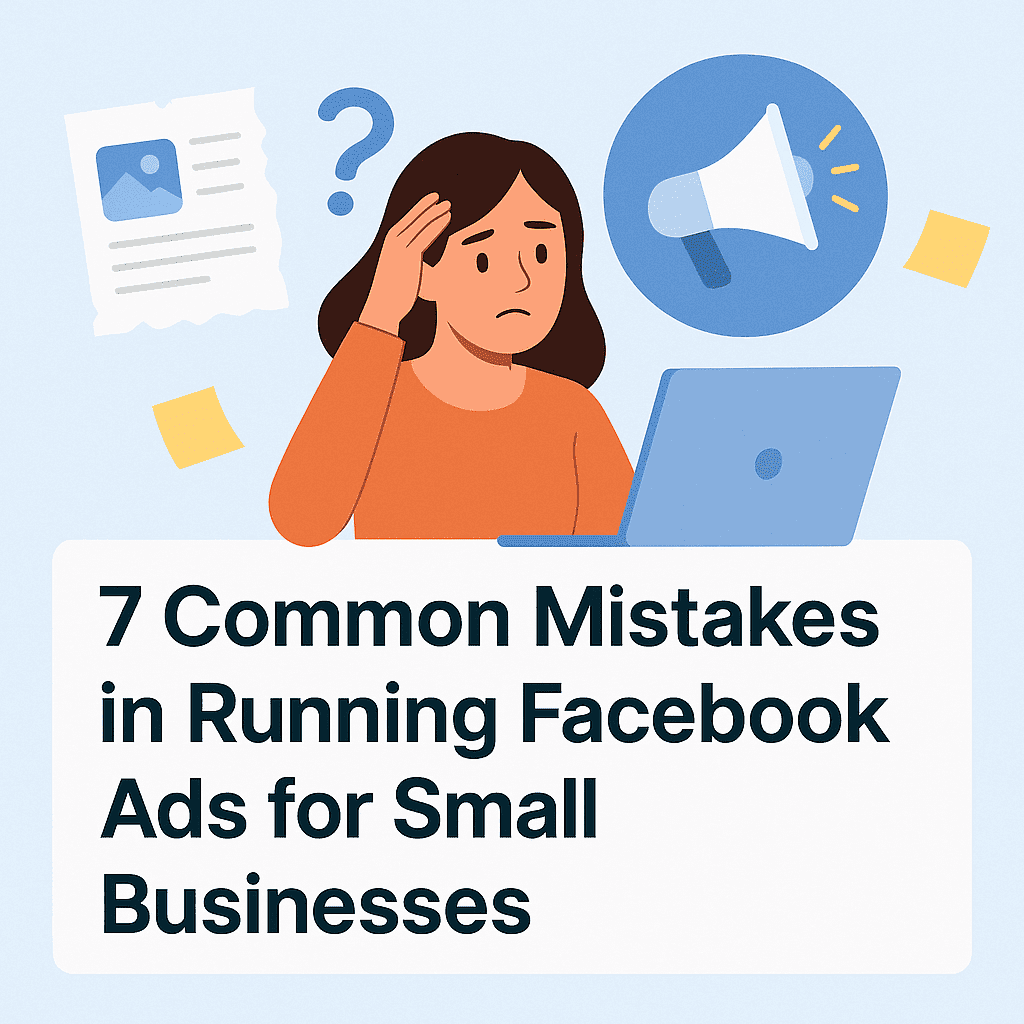 You are currently viewing 7 Common Mistakes in Running Facebook Ads for Small Businesses