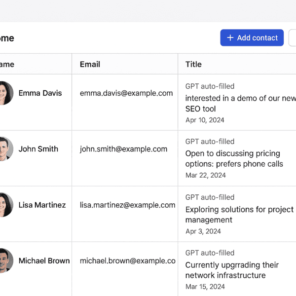 Using GPT Agent to enrich CRM data for small businesses