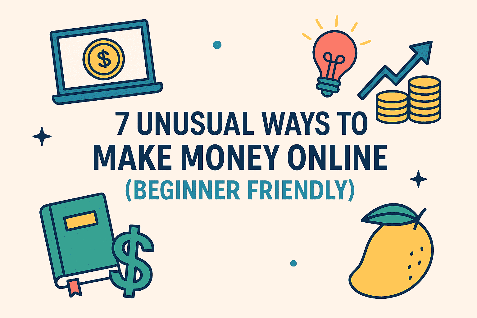 You are currently viewing 7 Unusual Ways to Make Money Online (Beginner Friendly)